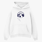 Толстовка худи оверсайз