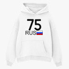 Толстовка худи оверсайз