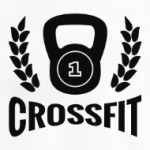 Кроссфит логотип с гирей