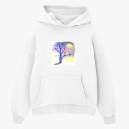 Толстовка худи оверсайз