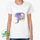 Женская футболка органик