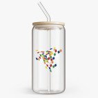 Банка с бамбуковой крышкой