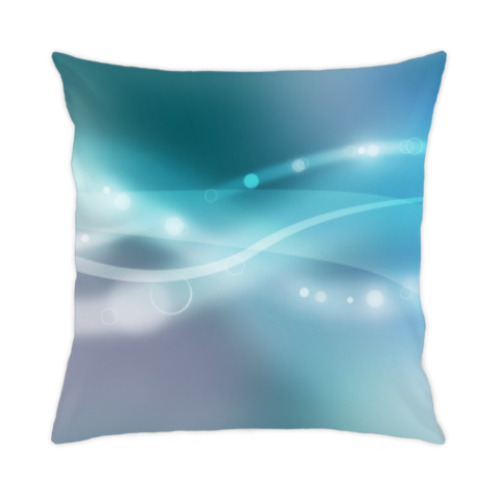 Подушка с принтом Абстракция Полосы