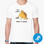 Мужская спортивная футболка