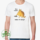 Мужская футболка органик