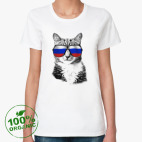 Женская футболка органик