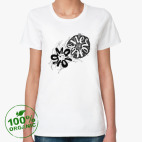 Женская футболка органик