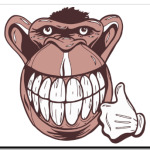 Веселая обезьяна