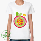 Женская футболка органик