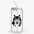 Банка с бамбуковой крышкой