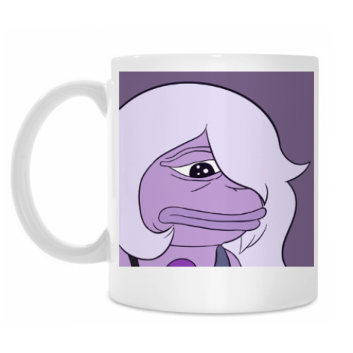 Кружка с принтом Pepe Frog Girl