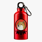 Металлическая бутылка 400 мл UV-DTF