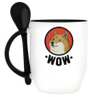 Кружка с ложкой