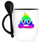 Кружка с ложкой