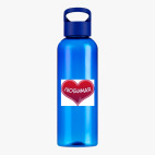 Прозрачная спортивная бутылка