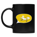 Кружка цветная UV-DTF