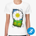 Женская спортивная футболка