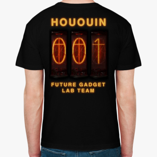 Футболка Steins;Gate FGL Team HOUOUIN 2-sided