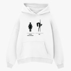 Толстовка худи оверсайз