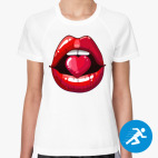 Женская спортивная футболка