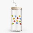 Банка с бамбуковой крышкой