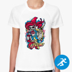 Женская спортивная футболка