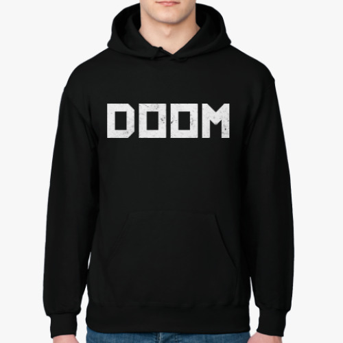 Толстовка худи с принтом Doom