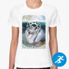 Женская спортивная футболка