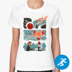 Женская спортивная футболка