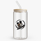 Банка с бамбуковой крышкой