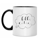 Кружка двухцветная