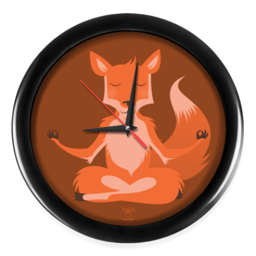 Настенные часы Animal Zen: F is for Fox