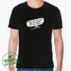 Мужская футболка органик