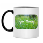 Кружка двухцветная