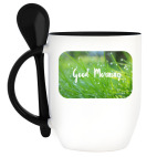 Кружка с ложкой