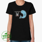 Женская футболка органик