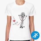 Женская спортивная футболка