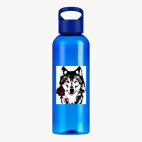 Прозрачная спортивная бутылка