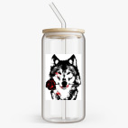 Банка с бамбуковой крышкой