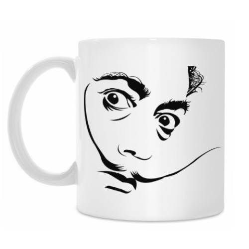 Кружка с принтом Сальвадор Дали