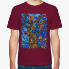 Сова в волшебном лесу