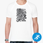 Мужская спортивная футболка