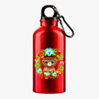 Металлическая бутылка 400 мл UV-DTF