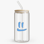 Банка с бамбуковой крышкой