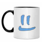 Кружка двухцветная