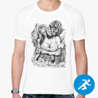 Мужская спортивная футболка