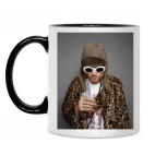 Кружка двухцветная