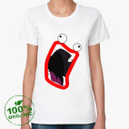 Женская футболка органик