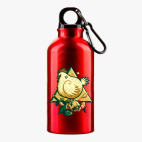 Металлическая бутылка 400 мл UV-DTF