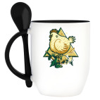 Кружка с ложкой